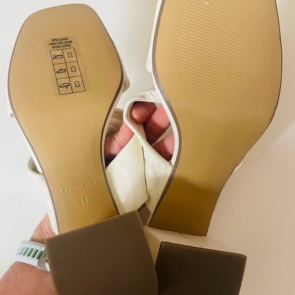 Everlane The Day Twist Heel in Canvas - Picture 3 of 9